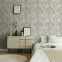 As Creation|Modern metallic graphics wallpaper grey and gold|Wallpaper