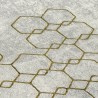 As Creation|Moderne Tapete mit metallischen Grafiken grau und gold|Tapeten