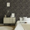 As Creation|Modern metallic graphics wallpaper black and gold|Wallpaper
