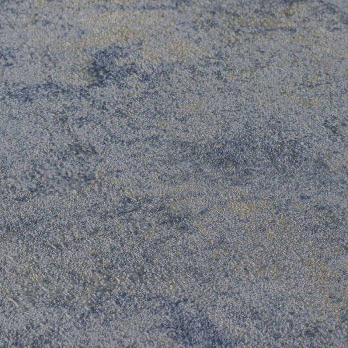 As Creation|Strukturtapete Wandoptik blau-gold glänzend|Stuckimitat