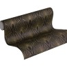 As Creation|Modern art deco wallpaper metallic black gold|Art Deco