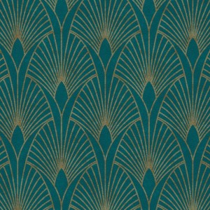 As Creation|Modern art deco wallpaper metallic brown gold|Art Deco