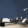 As Creation|Unifarbene Tapete gesprenkelt blau|Tapeten