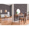Papeldecor|Tapete lila Fliesenmosaik|Tapeten