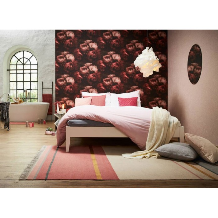 Papeldecor|Papier Peint boutons de roses rouges|Papier Peint