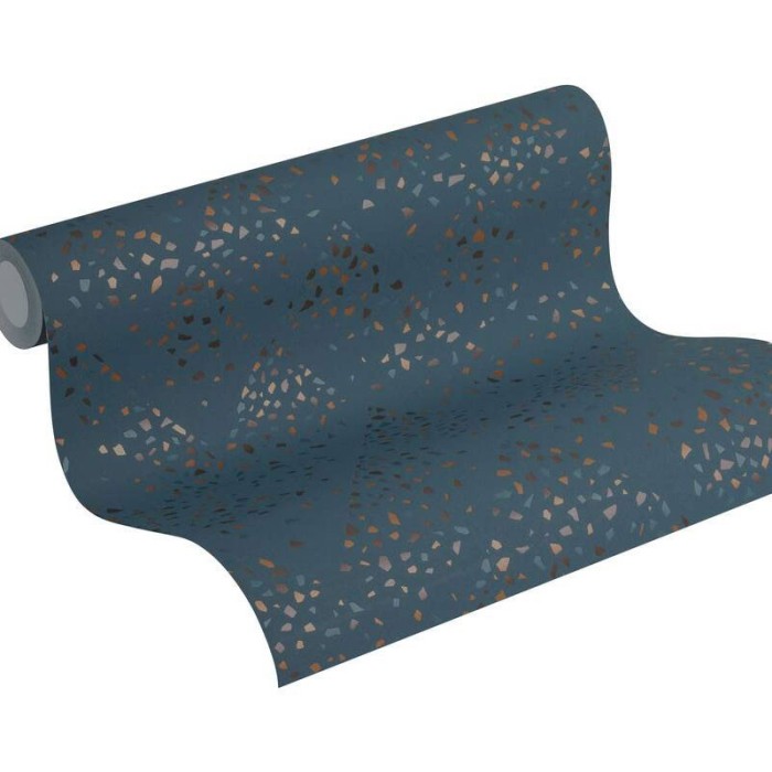 Papeldecor|Papier Peint losanges style moderne bleu|Papier Peint