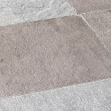 Papeldecor|Papier Peint carreaux type carrelage gris et marron|Papier Peint