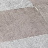 Papeldecor|Papier Peint carreaux type carrelage gris et marron|Papier Peint