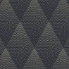 Papeldecor|Papel pintado moderno rombos 3D negro brillo|Papel Pintado