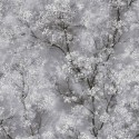 Papeldecor|Tapete blühende graue Bäume|Tapeten