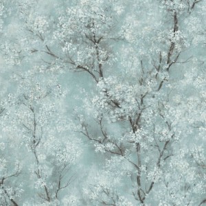 Cristiana Masi|Tapete Japanische Blumen grün|Japanische Blumen