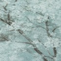 Papeldecor|Modern green floral wallpaper, flowering trees|Wallpaper