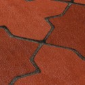 Papeldecor|Papier Peint carreau marocain rouge terracotta|Papier Peint