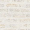 Papeldecor|Tapete rustikale weiße Ziegel|Ziegelimitat