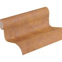 Papeldecor|Tapete mit gold-orange glänzender Wandoptik|Tapeten