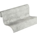 Papel pintado efecto pared gris con brillo -  219-2259