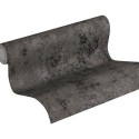Papeldecor|Tapete Effekt schwarze Glanzwand|Tapeten