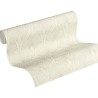 Papeldecor|Papel pintado Art Deco moderno blanco plateado metalizado|Papel Pintado