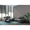 Papeldecor|Textured dark gray concrete effect wallpaper|Wallpaper