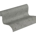 Papeldecor|Papel pintado texturizado efecto hormigón gris oscuro|Papel Pintado