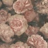 As Creation|Papel pintado estampado rosas y dalias|Papel Pintado