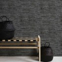 As Creation|Black industrial style wall effect wallpaper|Factory Style