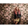 Papeldecor|Floral Tapete mit Rosen und Dahlien|Tapeten