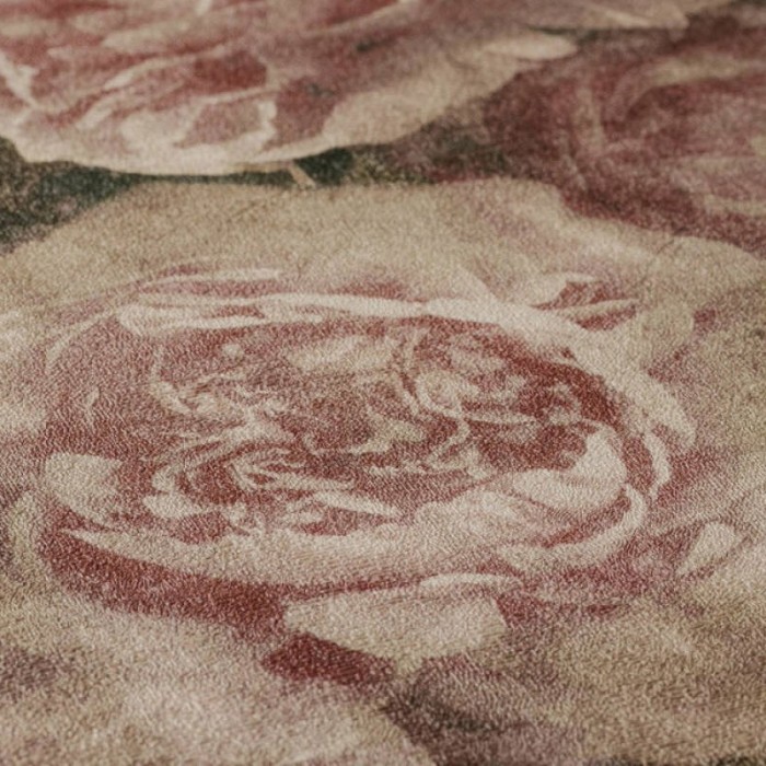 Papeldecor|Floral wallpaper with roses and dahlias|Wallpaper