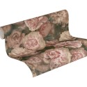 Papeldecor|Papier Peint floral avec des roses et des dahlias|Papier Peint