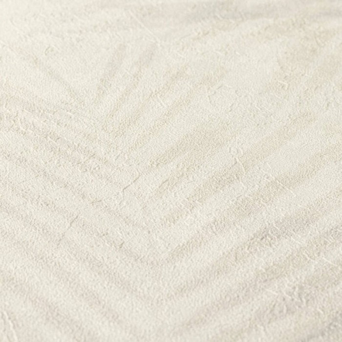 Papeldecor|Papier Peint plantes tropicales blanc et beige|Papier Peint