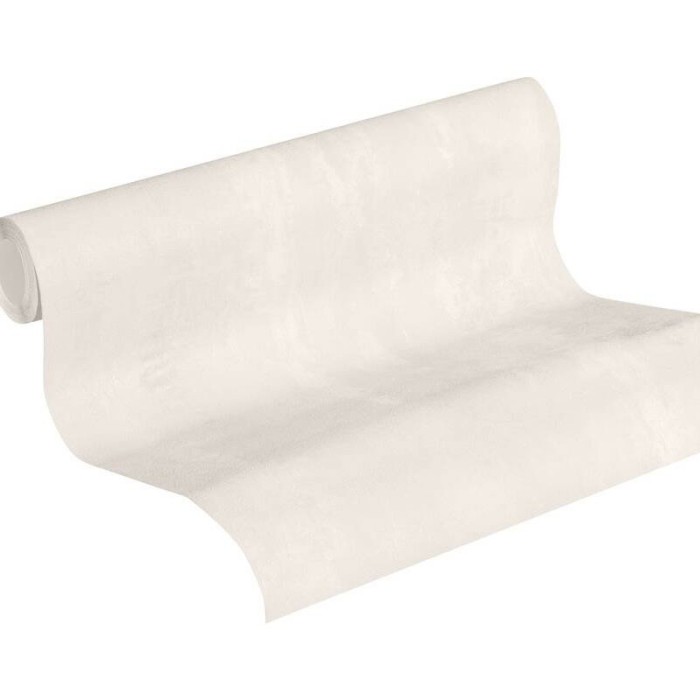 Papeldecor|Papier Peint effet ciment blanc avec texture|Papier Peint