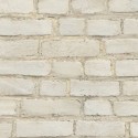 Papeldecor|Papier Peint brique blanche rustique|Imitation Brique