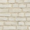 Papeldecor|Papier Peint brique blanche rustique|Imitation Brique