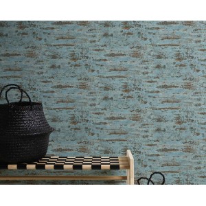 Casadeco|Zeitlose Tapete in sandbeige mit Struktur|Rustikal 2