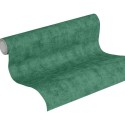 Papeldecor|Papier Peint uni couleur verte avec effet éponge|Papier Peint