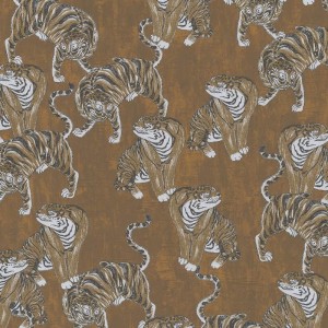 Papeldecor|Light gold textured wallpaper with wall-like effect|Wallpaper