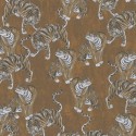 Marburg|Papel pintado tigres animales salvajes estilo contemporáneo marrón|Étnico