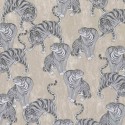 Marburg|Tapete zeitgenössisches Design Wildtiere Grau|Ethnisch