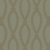 Marburg|Tapete elegant geometrisches Muster Reliefs Grün Gold|Tapeten