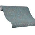 Marburg|Imitation wall wallpaper with zigzag stripes|Wallpaper
