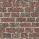 Papeldecor|Wallpaper brown exposed brick|Brick Imitation