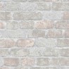Papeldecor|Papier Peint brique gris clair industriel|Imitation Brique