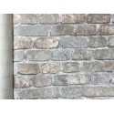 Papeldecor|Papier Peint brique gris clair industriel|Imitation Brique