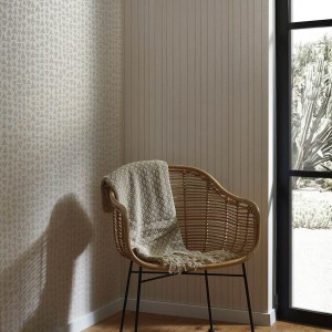 Caselio|Papier peint beige élégant et intemporel avec formes abstraites|Papier Peint 2