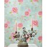Pip Studio|Romantic green wallpaper with birdcages and birds|Wallpaper