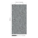 Eijffinger|Wall mural ethnic zebra skin blue|Wallmurals