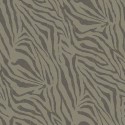Eijffinger|Wandbild ethnisch Zebrahaut orange schwarz|Wandbild