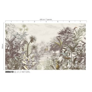 Eijffinger|Wall mural tiger in the jungle|Wallmurals 2