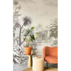 Eijffinger|Wall mural African jungle with animals|Wallmurals 2