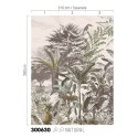 Eijffinger|Wall mural tiger in the jungle|Wallmurals